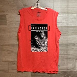 3/$30 Mountain Ridge Paradise long beach Tank size M